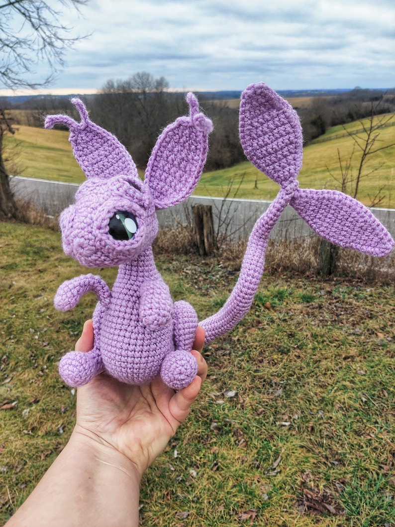 Space Bunny - Crochet Amigurumi Four Eye Rabbit - Etsy
