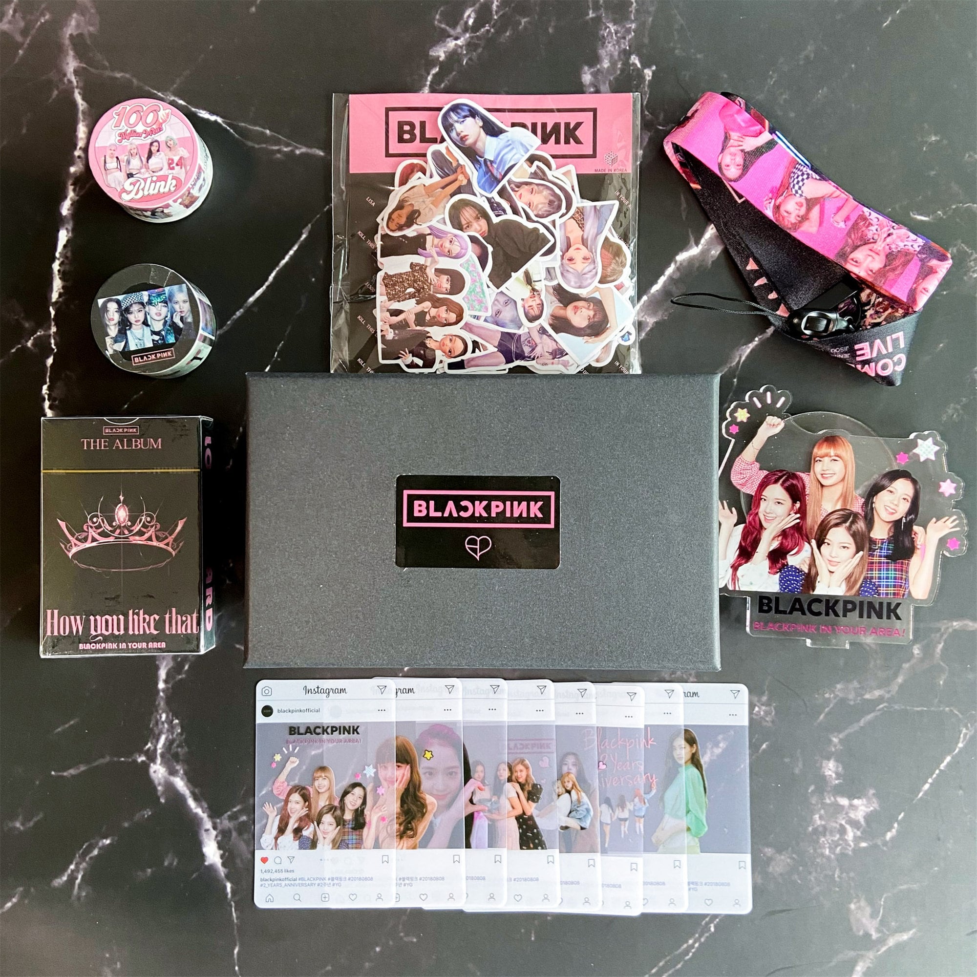 Blackpink Gift Box Blink Fandom Gift Box Blackpink Handmade Etsy