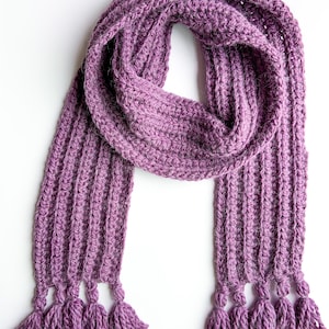 Chunky Crochet Scarf