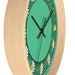 Daisy Flower Clock Green, Plant Wall Clocks, Home Decor Gifts ...