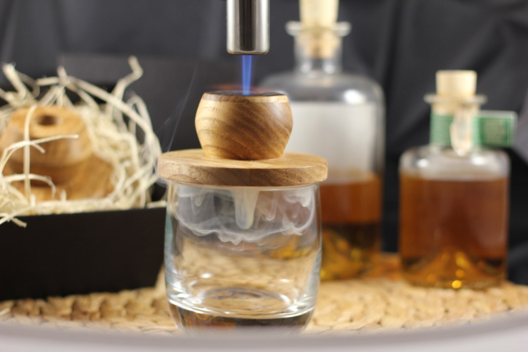 Cocktail Smoker Top Chimney for Smoked Cocktails Whiskey Smoker With Chips Etsy