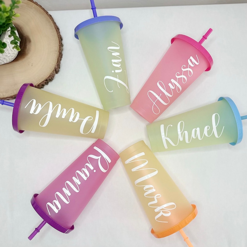 Color Changing Cups - Etsy