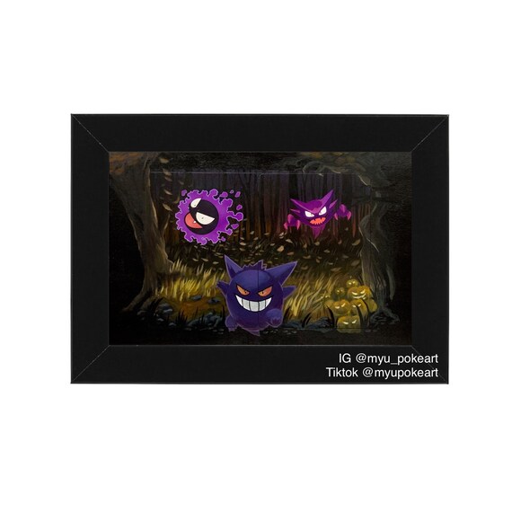 gastly haunter gengar pokemon cards 057/091 - Paldean Fates – – Evolution Card Lot Evolves from null Type Pokemon Gengar 066/196 - Lost
