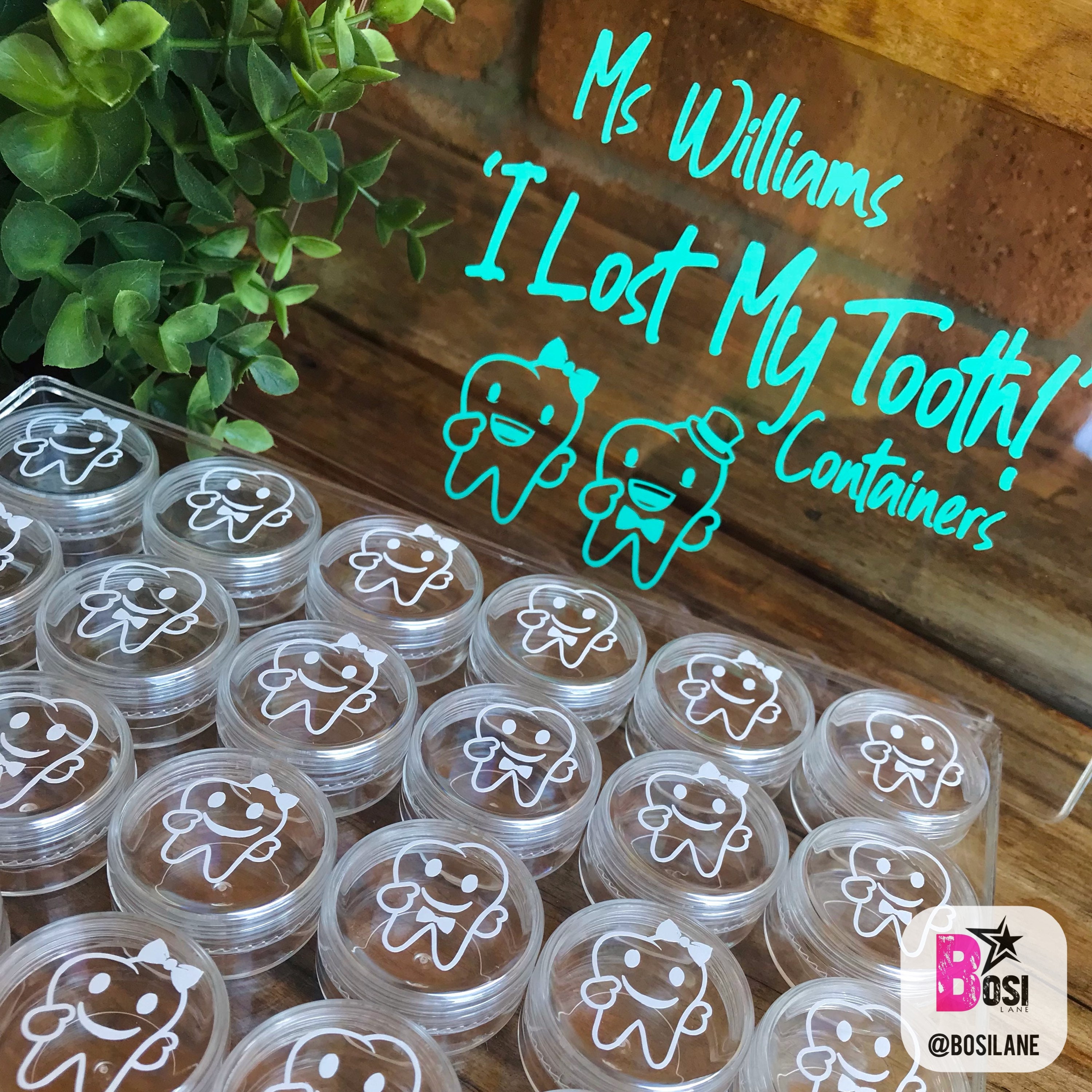 Personalised Teacher Tooth Containers / Lost Tooth / Tooth Etsy Australia