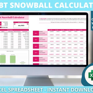 Debt Snowball Spreadsheet