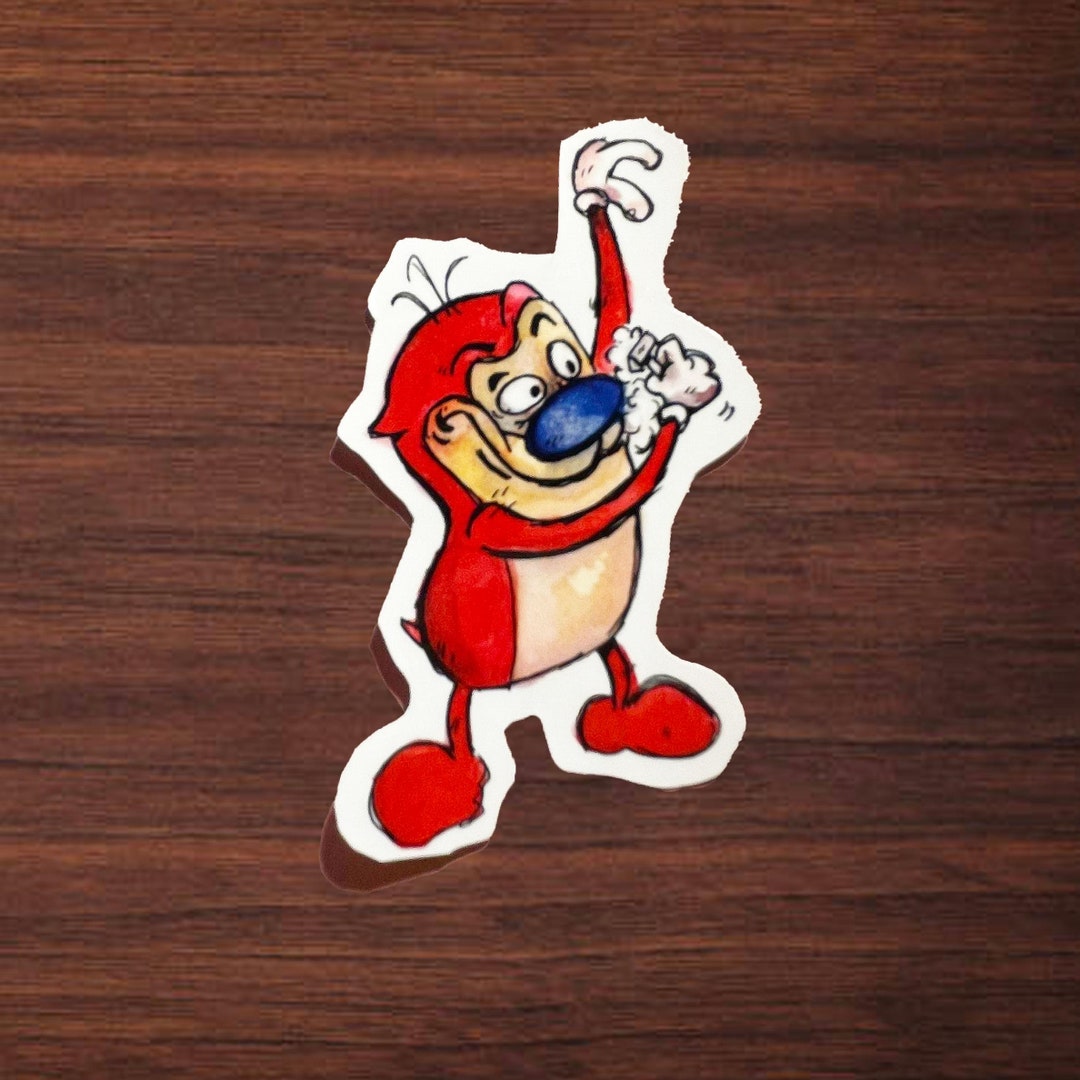 Stumpy Decal Stimpy Sticker - Etsy