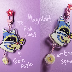 Magolor Acrylic Keychain Return to Dreamland Charm