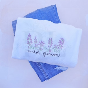 Wild Flower ~ Inspired Crewneck Sweatshirt