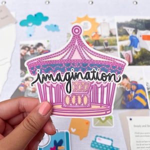 Blue Hour Imagination ~ Inspired Sticker