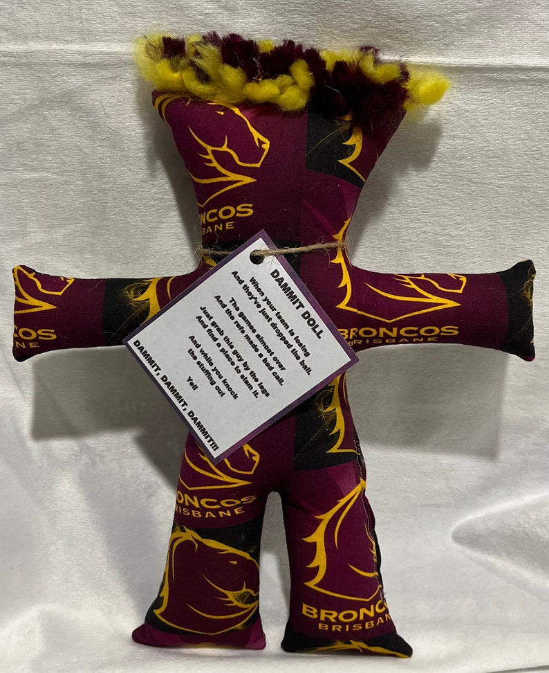 NRL Footy Dammit Dolls Funny Novelty Gift Etsy Australia
