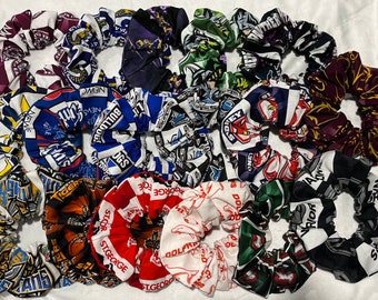 NRL scrunchies
