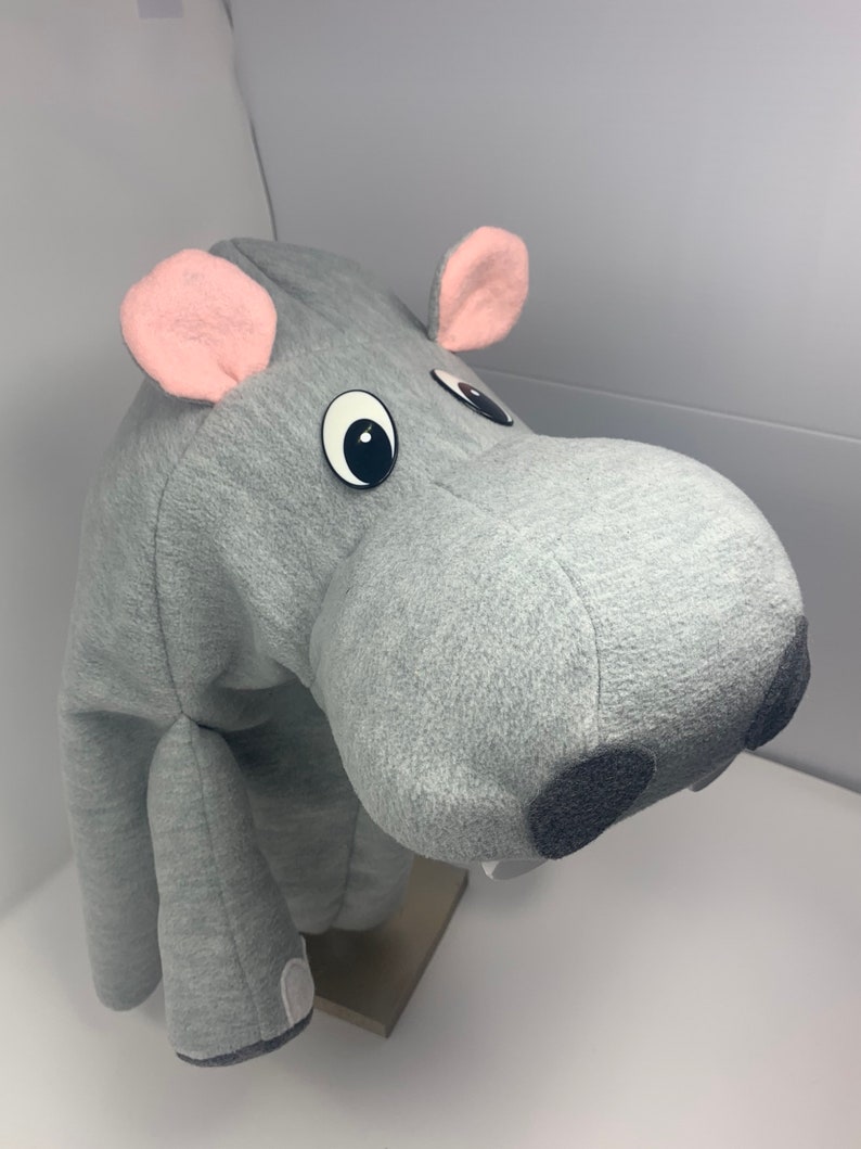 Hippopotamus Hand Puppet Etsy