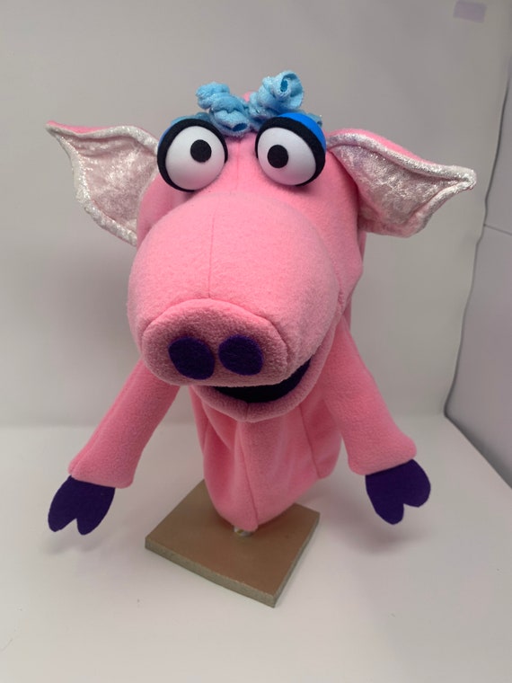 Pig hand store puppet