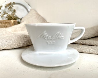 Vintage Melitta Filter 100 porcelain filters