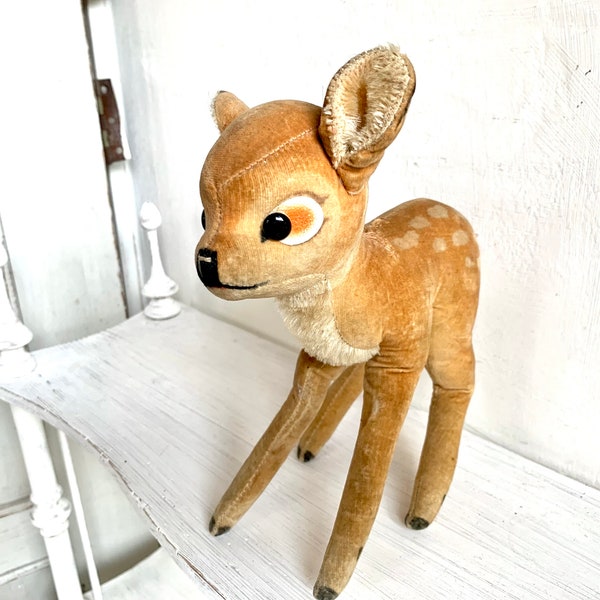 Altes Stofftier Bambi Steiff Reh