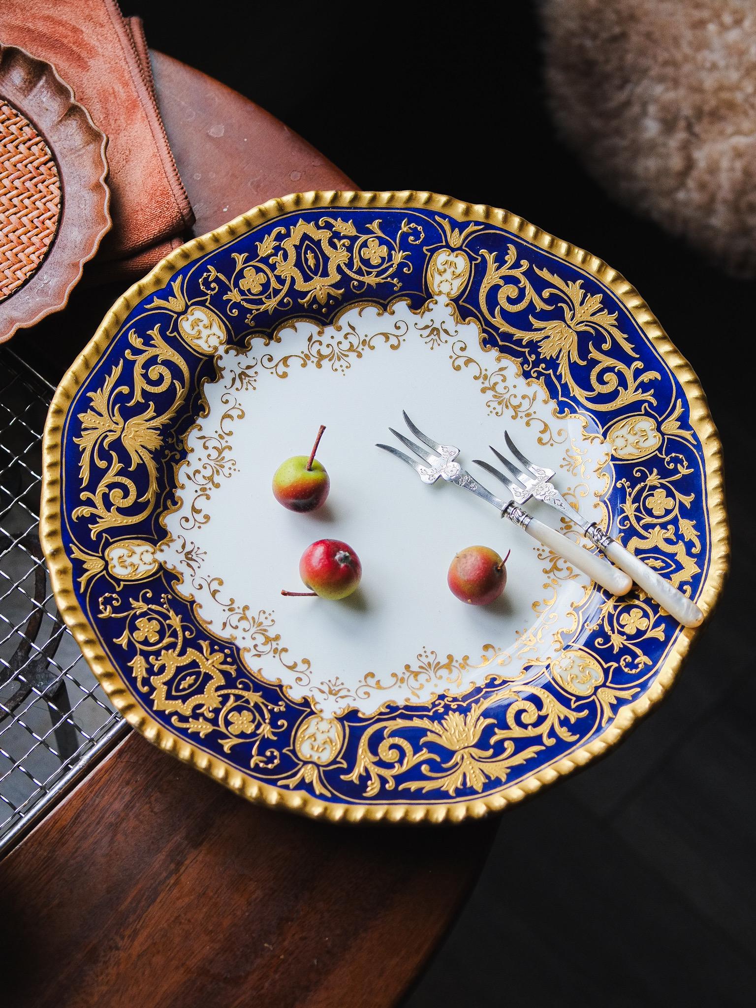 Royal Worcester Cobalt - Etsy