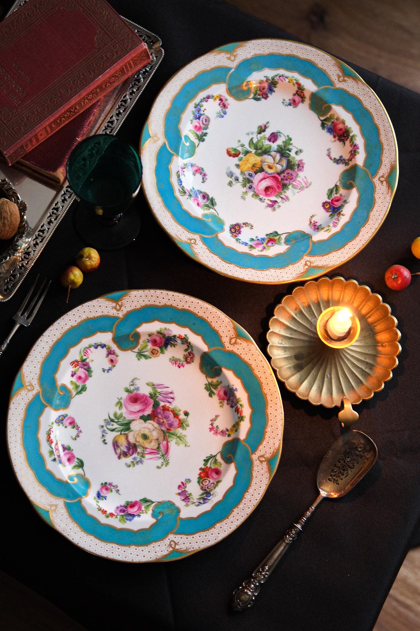 Minton rose garland - Etsy 日本