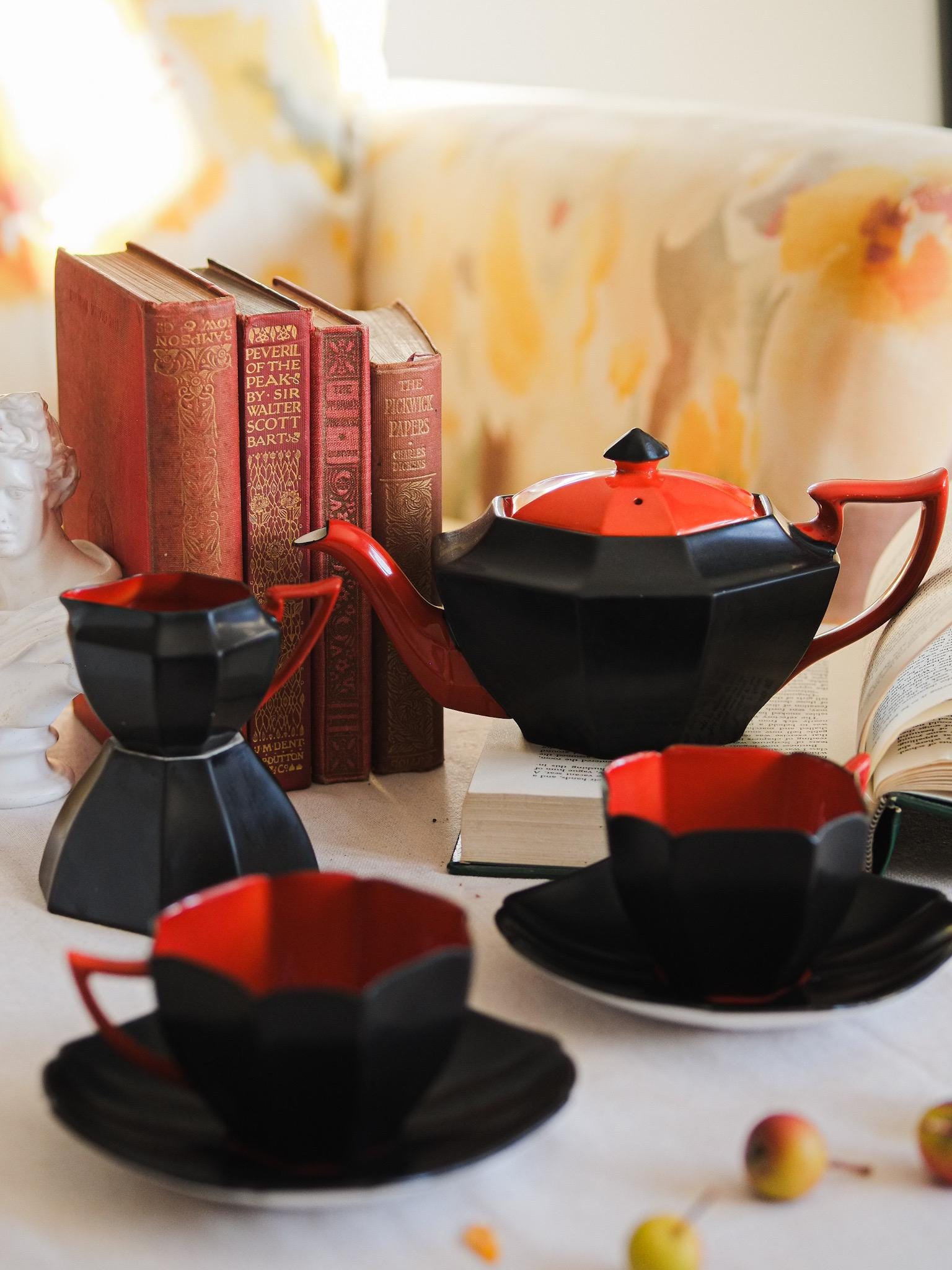 Spode green teapot - Etsy 日本
