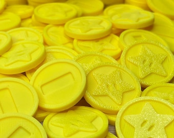 DOUBLE SIDED Coins ideal for Party Decorations Party Bags FDM Printed