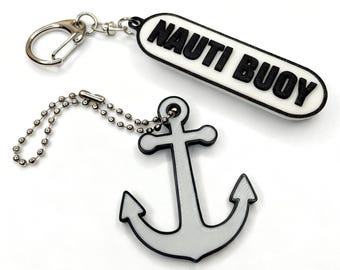 Personalised Boat Name Keyring, Tender Keyring