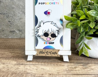 Jujusu Kaisen Satoru Gojo Smiling PopSockets