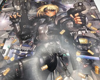 1993 MASAMUNE SHIROW Poster by 1000 Editions - Spanish 1993 MASAMUNE SHIROW Poster by 1000 Editions - Spanish