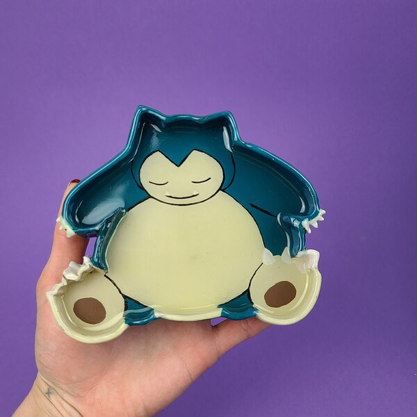 Cendrier / Vide-poche Ronflex Pokemon Snorlax Nintendo Cadeau original accessoire pokemons fan