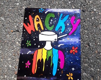 Wacky Pothead ART PRINT