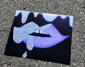 Glitter Drip ART PRINT