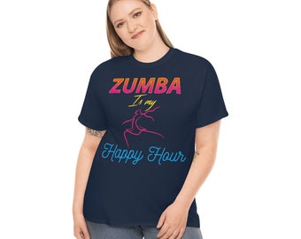 Perfekt champignon insekt Zumba is My Happy Hour I Love Dancing and Zumba Shirt - Etsy