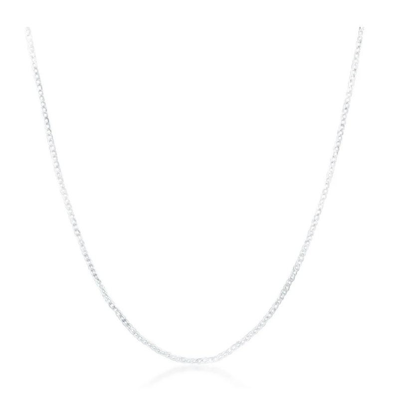 Sterling Silver Necklace for men's 20/24 Inches Classic Chain Luxury  Jewelry Wedding Christmas gifts