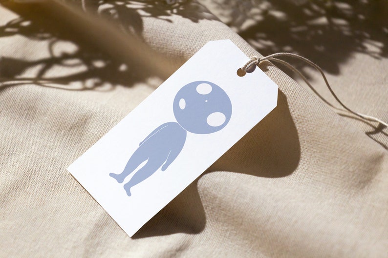 Kodama Forest Spirits Princess Mononoke SVG EPS PNG, Anime Svg, Kodama ...