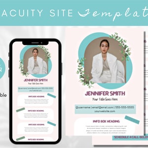 Acuity Scheduling Template | Acuity Booking Site Design | Acuity Site | Acuity Booking | DIY Acuity Template | DIY Booking Website | Coach
