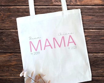 Personalized jute bag, mom, mom, dad, grandma, grandpa, aunt, bag, shopping bag, jute bag