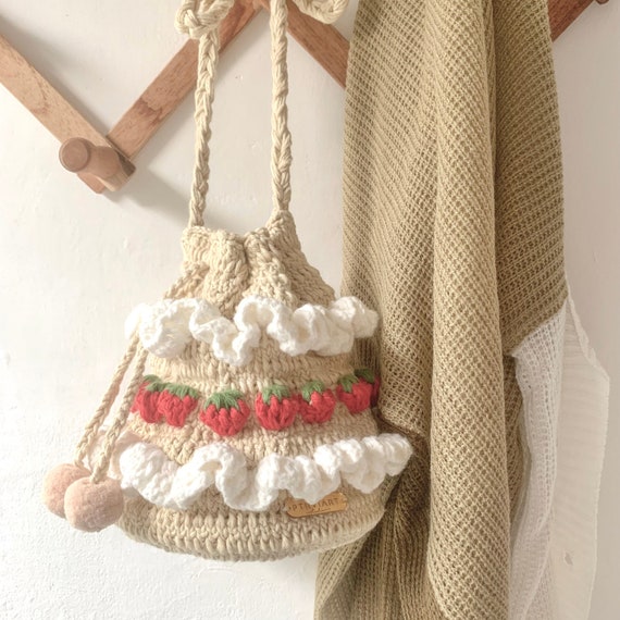 Granny Square Black Chic Bag for Women Cute Colorful Bohemian Crochet Purse  Vintage Hippe Afghan Handbags For Summer Beach - AliExpress