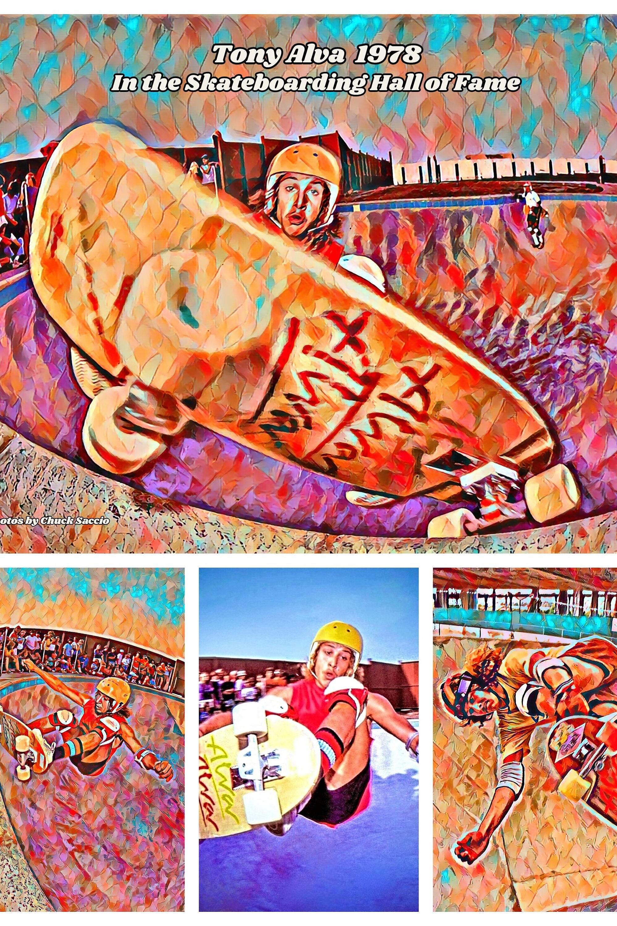 Tony Alva, a Skateboard Legend Now in the Skateboarding Hall of Fame. A Tony Alva, a Skateboard Legend Now in the Skateboarding Hall of Fame. A