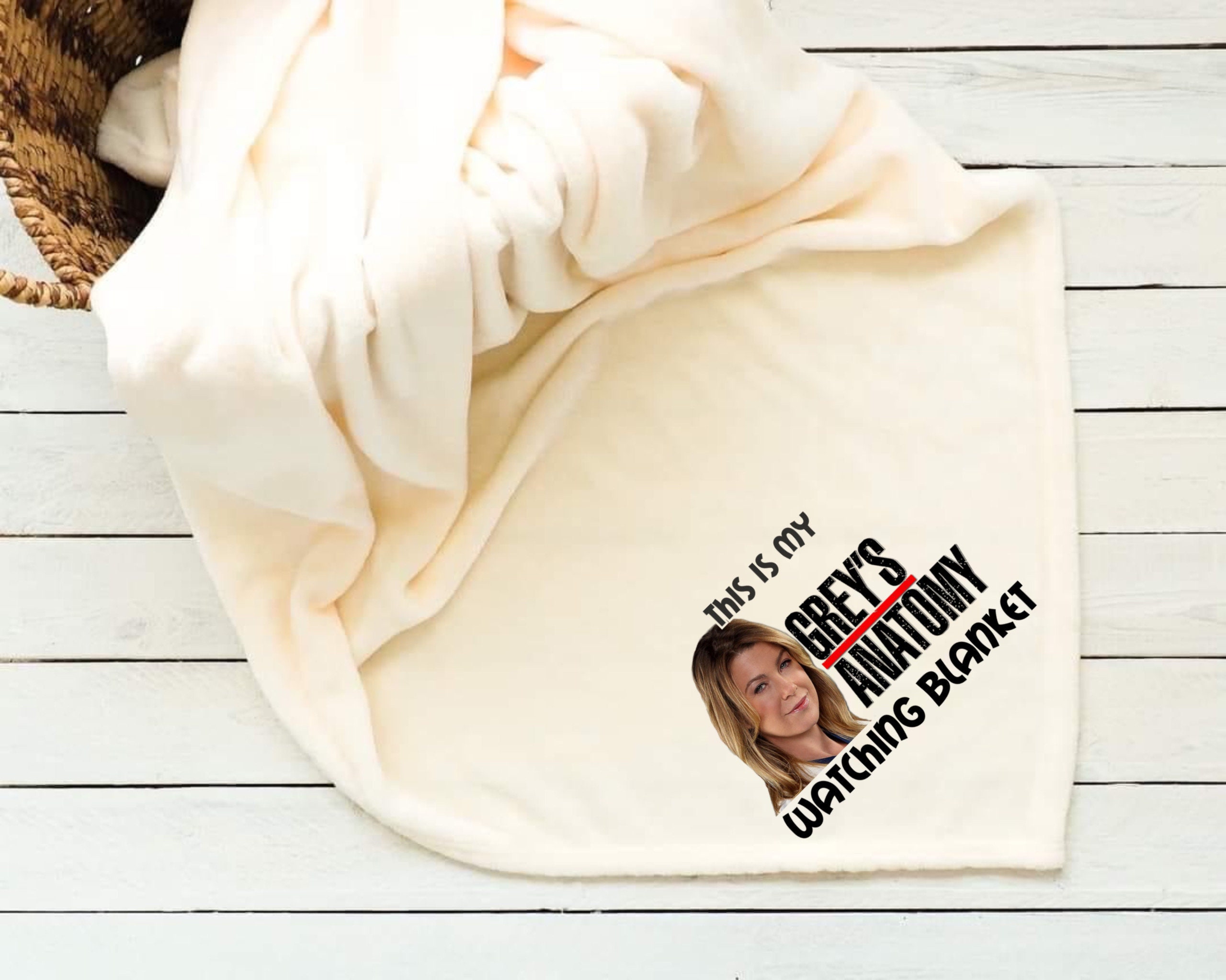 Bedding Grey's Anatomy Watching Blanket Greys Anatomy Blanket UK