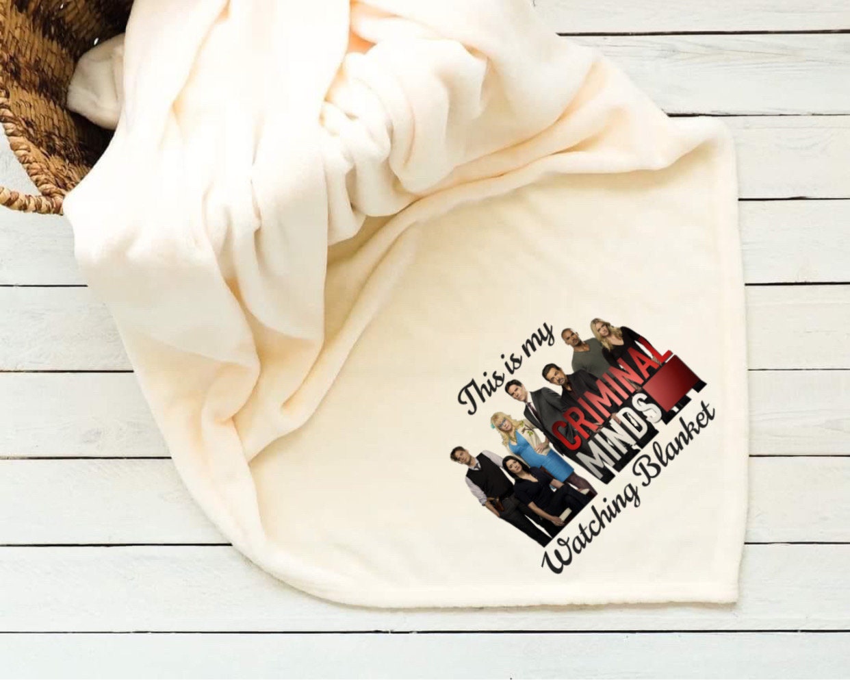 This is my criminal minds watching blanket hot sale