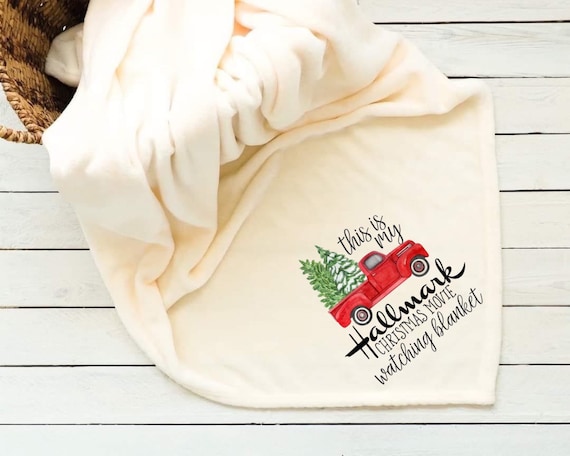 Hallmark Christmas Movie Watching Blanket Hallmark Channel Movie