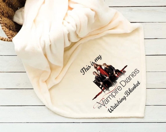 Vampire diaries fleece blanket sale