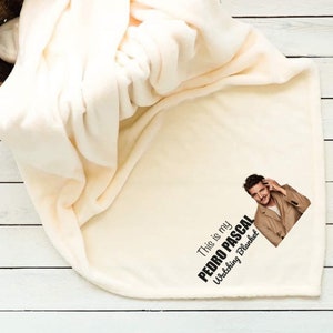 Pedro Pascal blanket