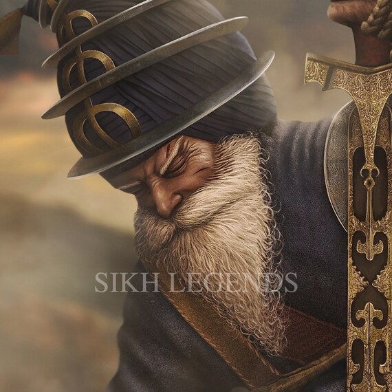 Baba Deep Singh Ji Sikh Wall Art Modern Home Decor Battle - Etsy Australia Baba Deep Singh Ji Sikh Wall Art Modern Home Decor Battle - Etsy Australia