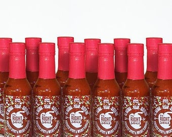 Mr. Right Hot Sauce: so right  with heat that finds.