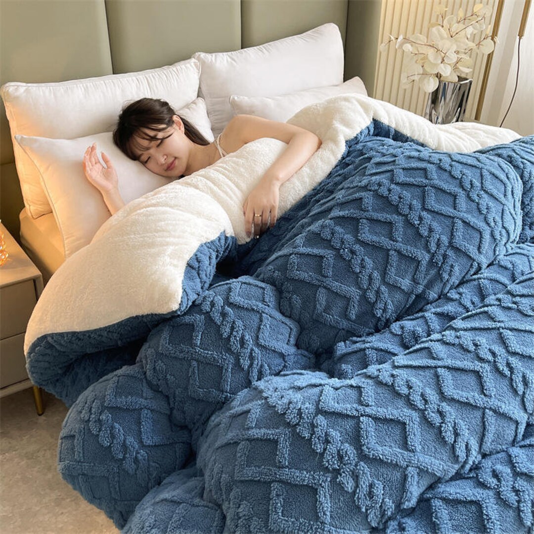 Warm Weighted Blanket, Fuzzy Blanket, Sherpa Blanket, Fuzzy Blanket