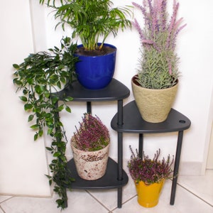 Flower column up to 75 cm/30in stand for flowers speaker stand plant stand flower stairs modern, stool, plant column, indoor outdoor