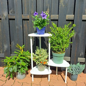 Flower column up to 75 cm/30in stand for flowers speaker stand plant stand flower stairs modern, stool, plant column, indoor outdoor