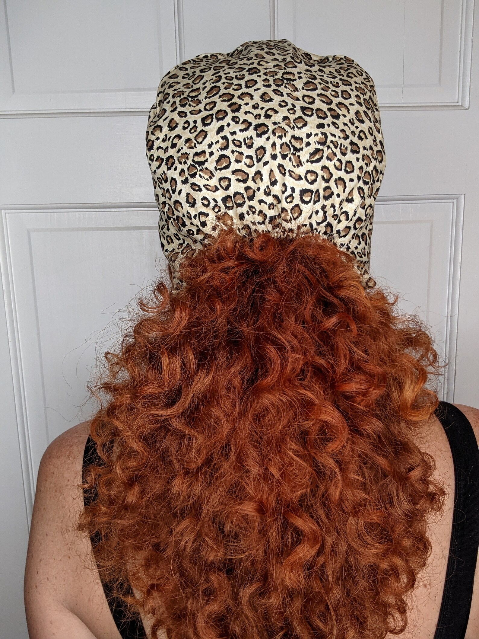 Satin Lined Scrub Caps for Curly Hair Etsy