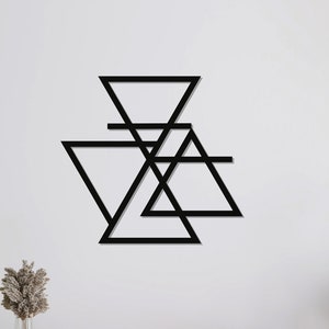 Metal Four Elements Wall Art, Metal Wall Art, Home Office Decoration, Unique Gift for Her, Wall Hangings, Metal Art Work, Elements Lover