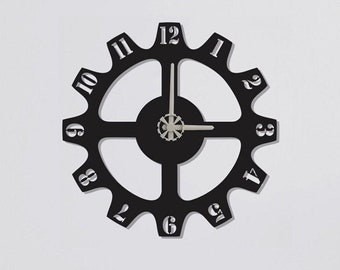 Numbers Clocks for Wall, Wall Clock, Modern Metal Wall Clock, Large Wall Clock, Minimalist Clock, Living Room Decor, Home Decor,Unique Clock