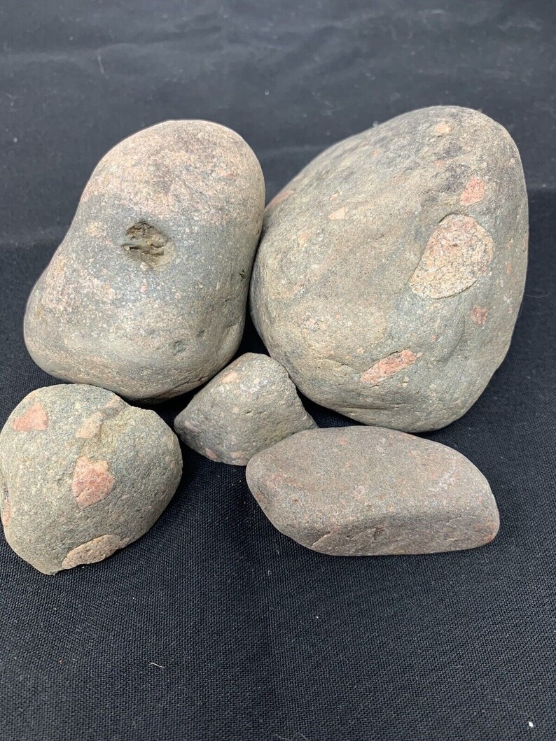 Gowganda Tillite Lot of 5 Lake Michigan Conglomerate Etsy